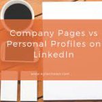 Linkedin business page vs personal